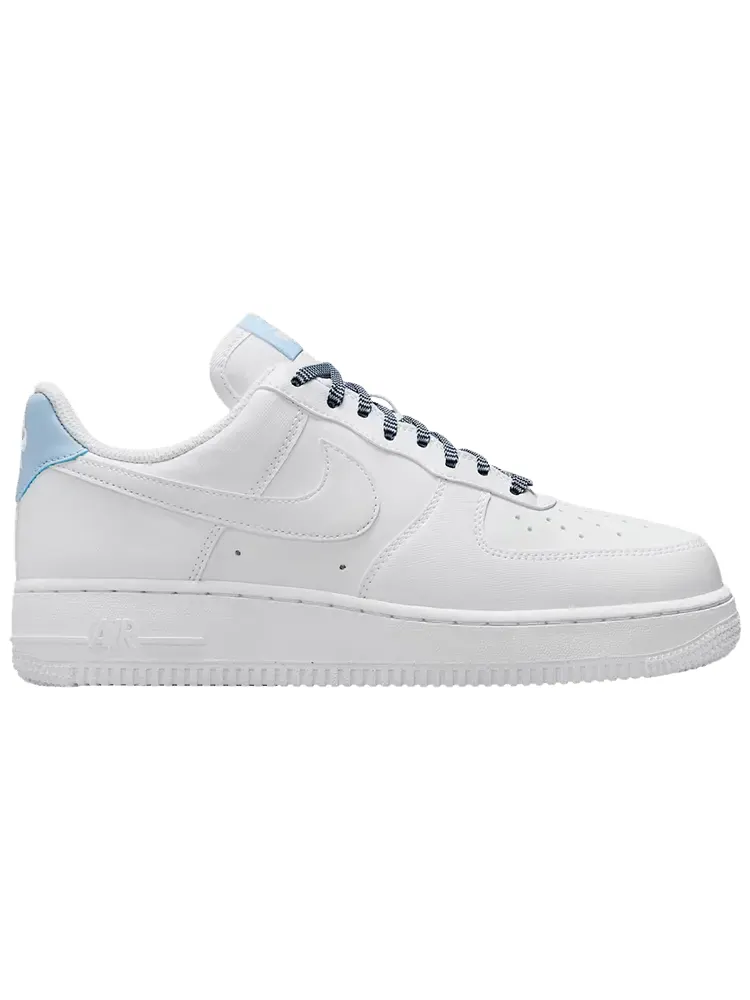 Кроссовки Nike Wmns Air Force 1White/Light Armory Blue/White/White' — изображение 1 из 1, белый