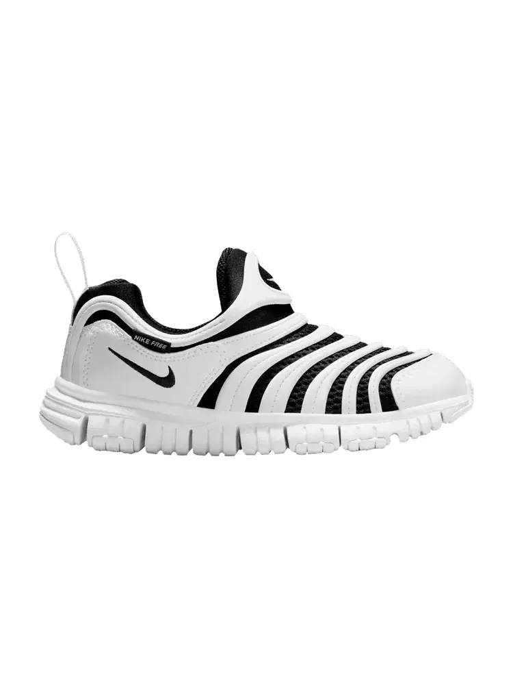 Кроссовки Nike Dynamo Free PS 'White Black' — изображение 1 из 1, белый/черный