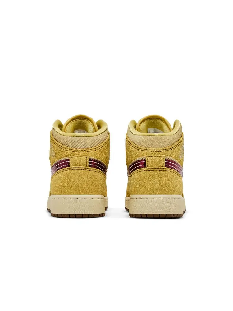 Кроссовки Air Jordan Air Jordan 1 Mid SE GS 'French Fries' — изображение 7 из 9