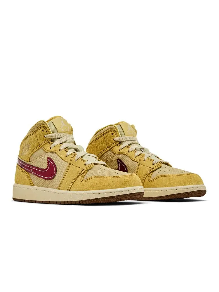 Кроссовки Air Jordan Air Jordan 1 Mid SE GS 'French Fries' — изображение 9 из 9
