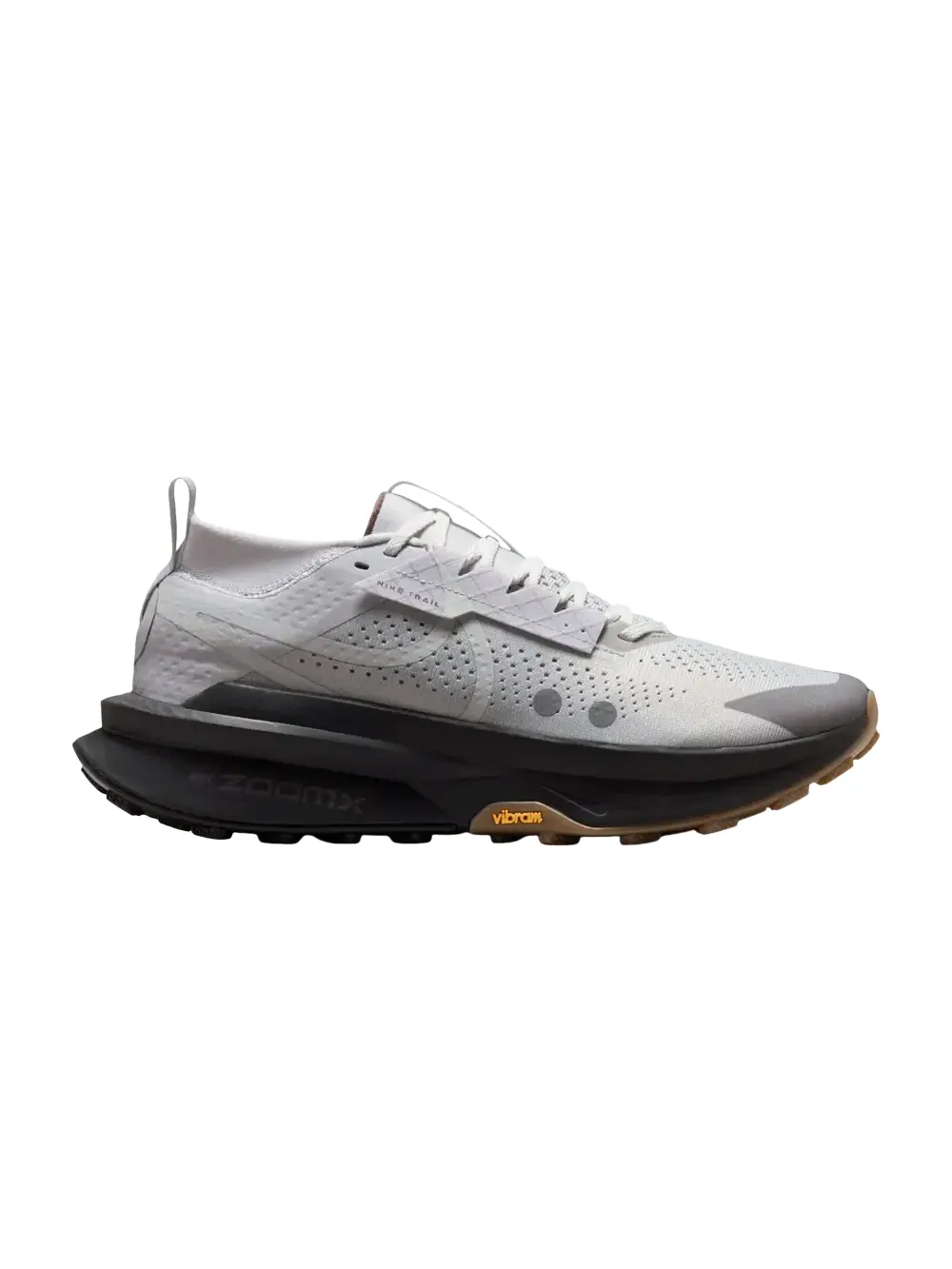 Кроссовки Nike ZoomX Zegama Trail 2 — изображение 1 из 1, серый/белый-черный