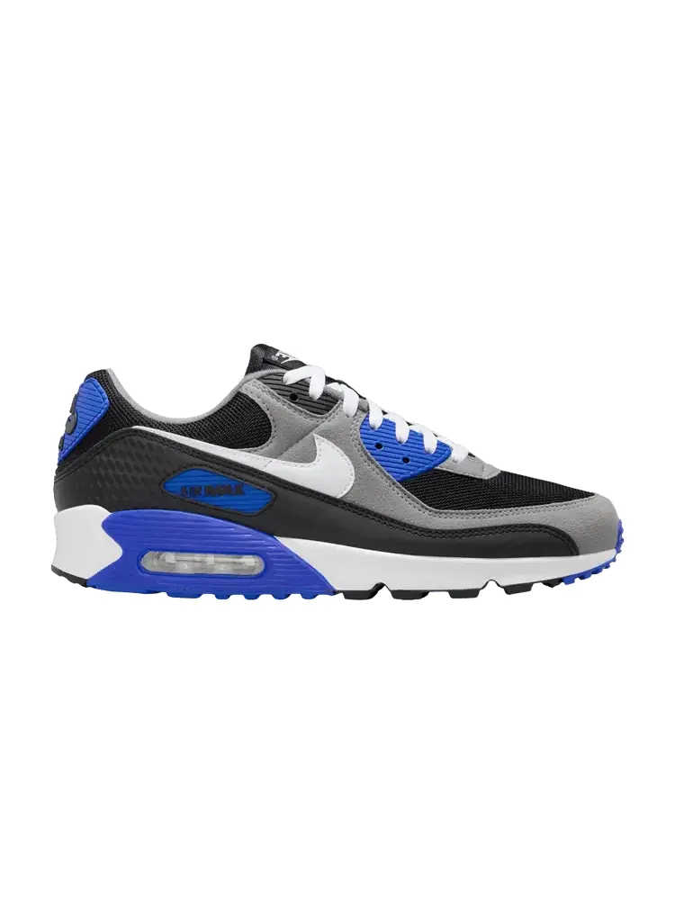 Кроссовки Nike Air Max 90 'Lyon Blue' — изображение 1 из 1, черный/белый/синий