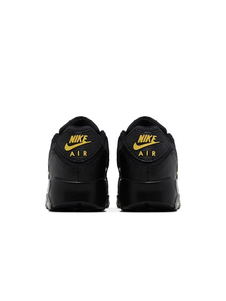 Кроссовки Nike Air Max 90 'Black Buff Gold' — изображение 7 из 9, черный/золотистый