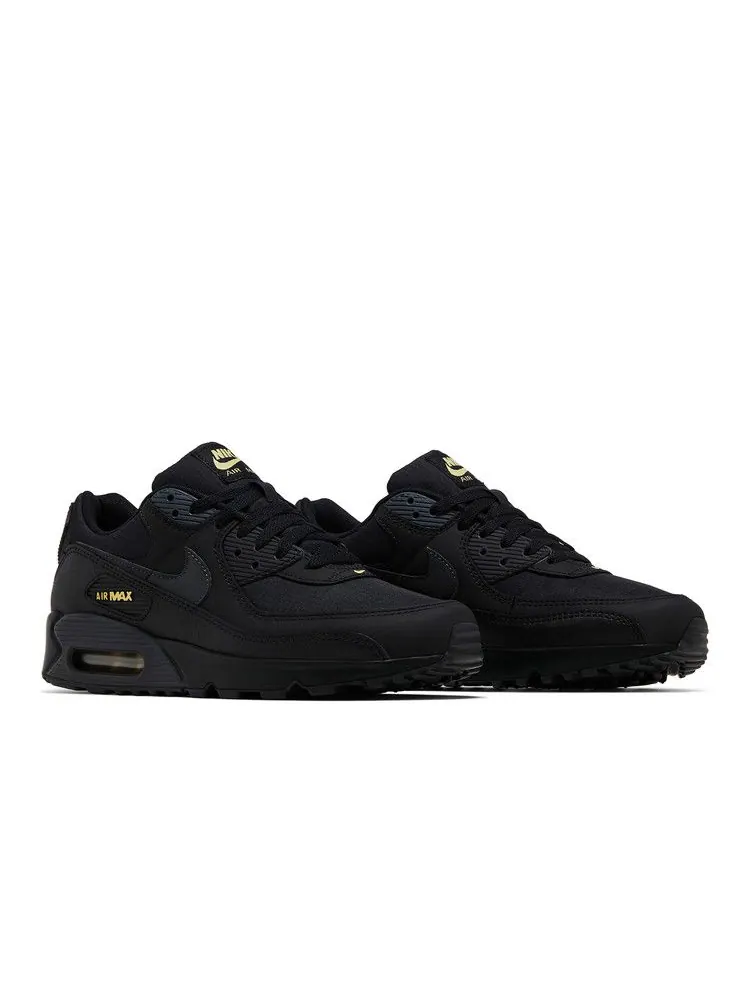 Кроссовки Nike Air Max 90 'Black Buff Gold' — изображение 9 из 9, черный/золотистый