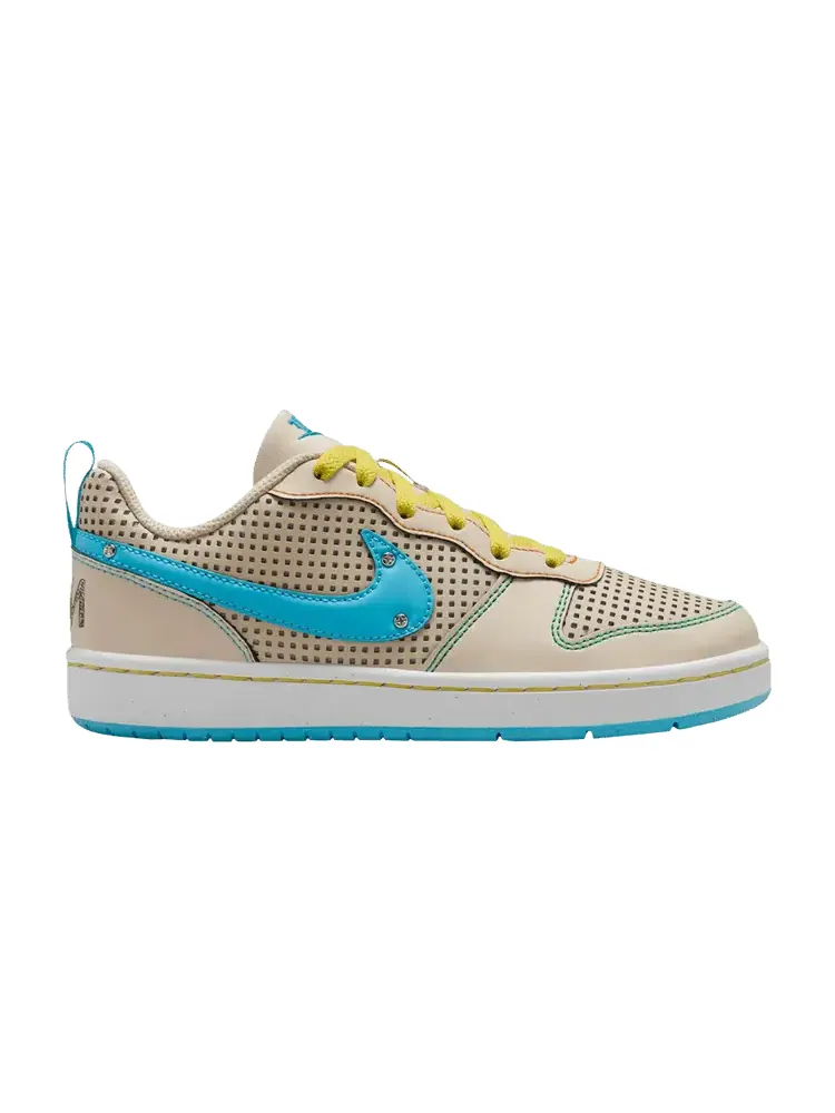 Кроссовки Court Borough Low Recraft GS 'Sanddrift Baltic Blue' — изображение 1 из 1, синий