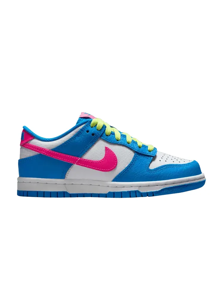 Кроссовки Dunk Low GS 'Photo Blue Hyper Pink' — изображение 1 из 1, синий розовый