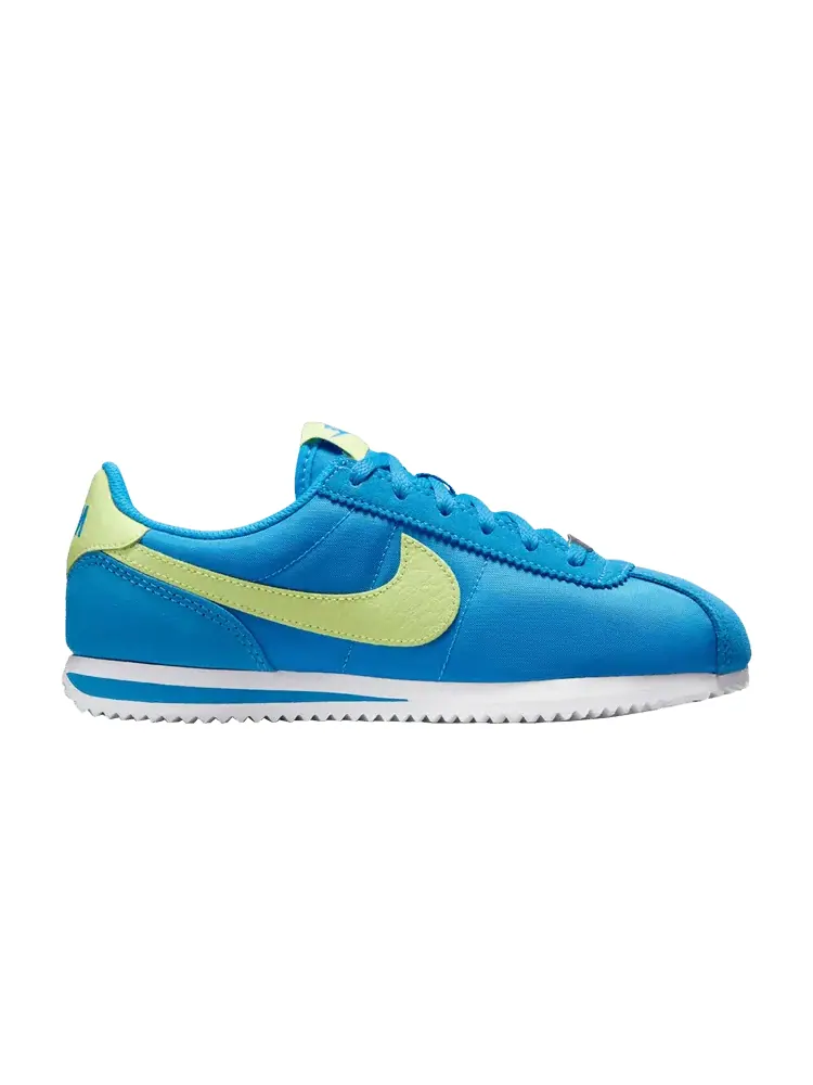 Кроссовки Cortez GS 'Photo Blue Light Lemon Twist' — изображение 1 из 1, синий светлый