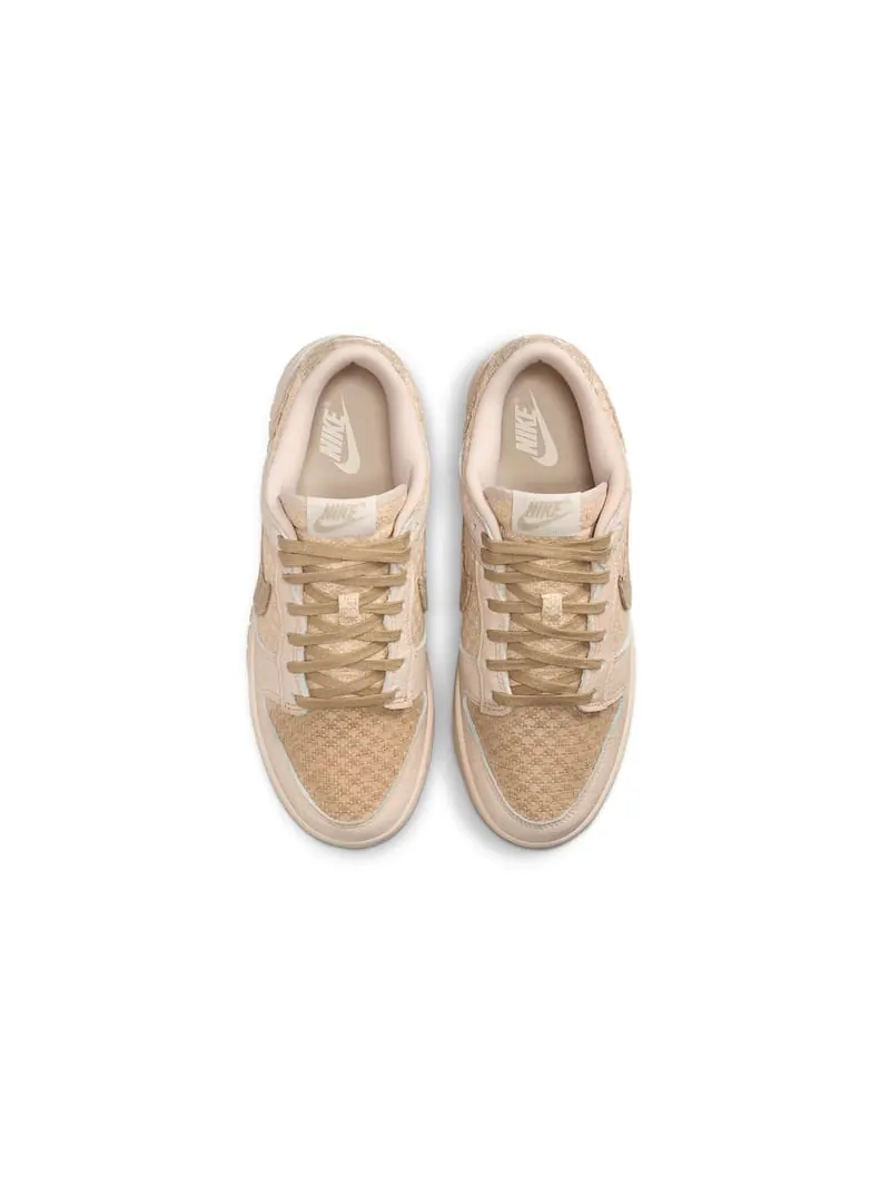 Кроссовки Nike Wmns Dunk Low 'Woven Sanddrift' — изображение 3 из 7, бежевый