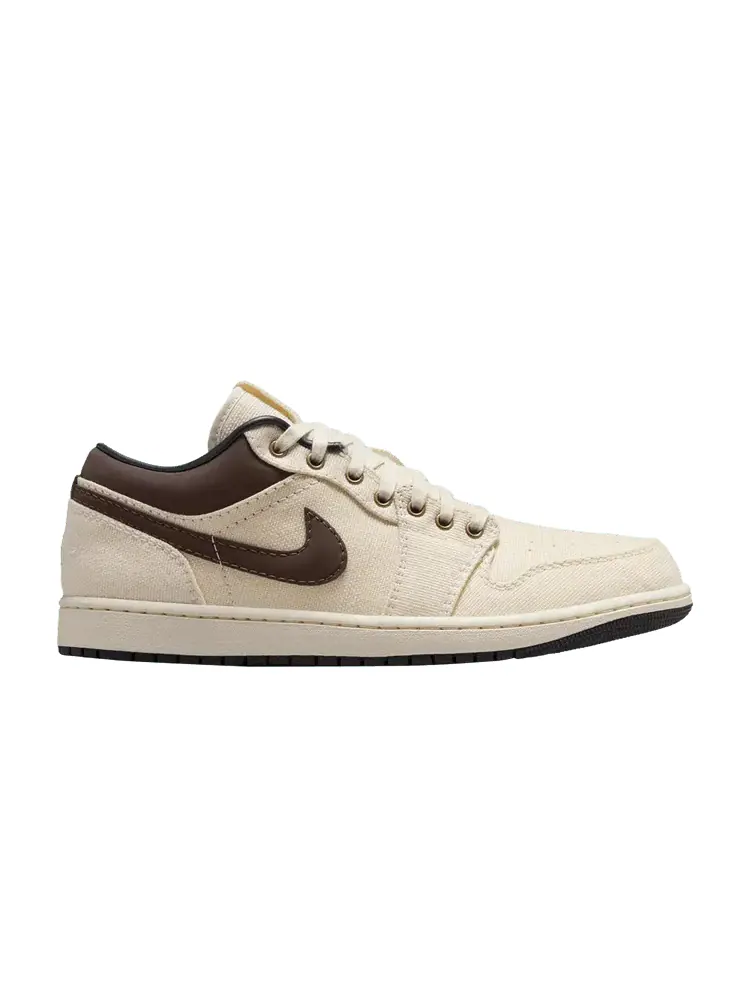 Кроссовки Air Jordan 1 Low Premium 'Ivory Baroque Brown' — изображение 1 из 1