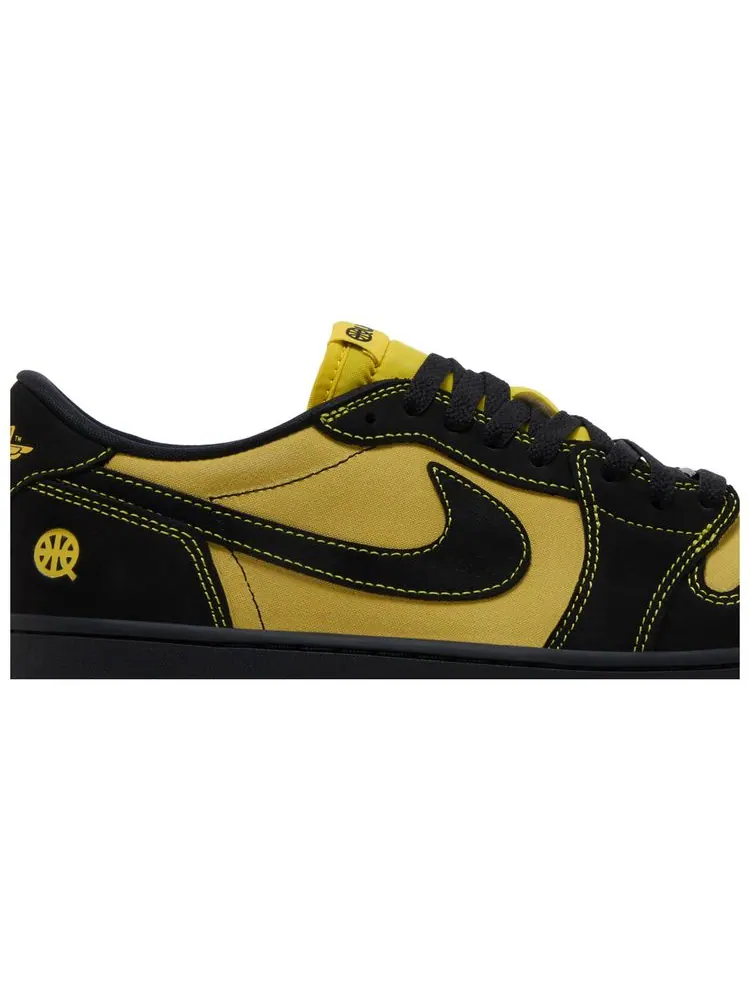 Кроссовки Air Jordan 1 Retro Low OG 'Quai 54' — изображение 2 из 8, черный
