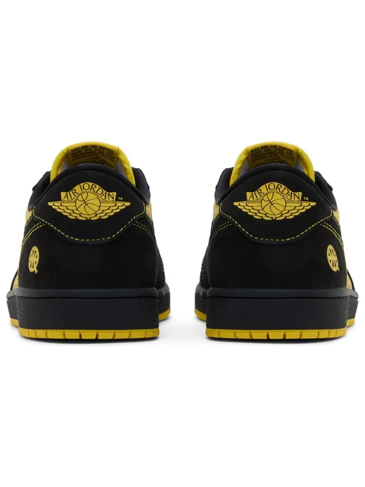 Кроссовки Air Jordan 1 Retro Low OG 'Quai 54' — изображение 6 из 8, черный
