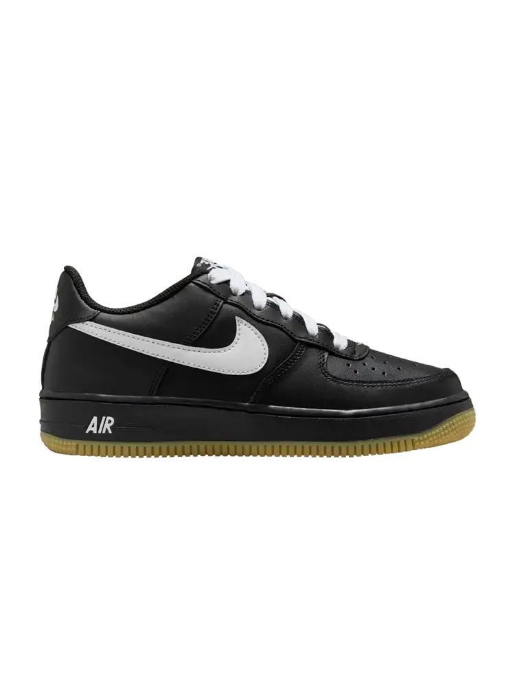 Кроссовки Air Force 1 LV8 GS 'Black White Gum' — изображение 1 из 1, черный белый