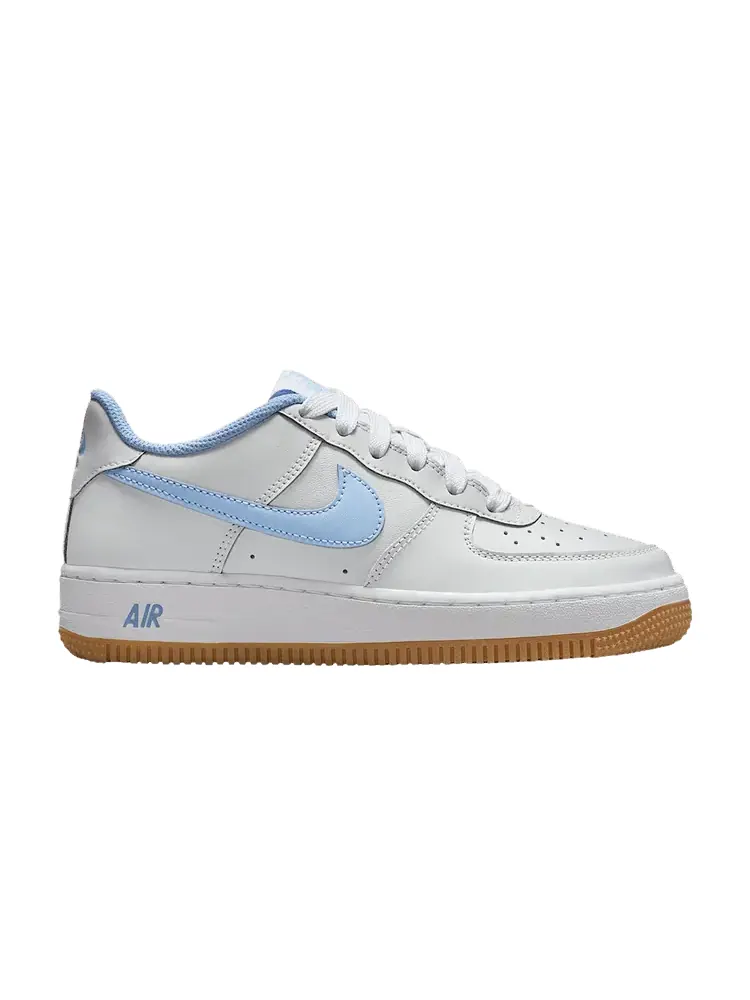 Кроссовки Nike Air Force 1 LV8 GS 'Psychic Blue' — изображение 1 из 1, белый/коричневый/синий