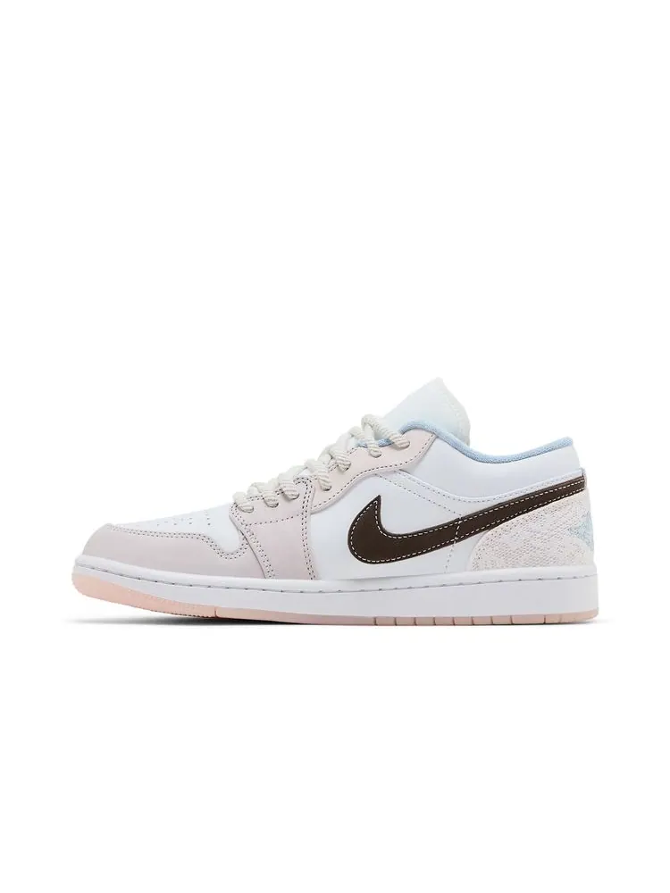Кроссовки Wmns Air Jordan 1 Low 'Coral Reef' — изображение 3 из 8, оранжевый