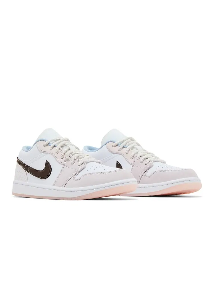 Кроссовки Wmns Air Jordan 1 Low 'Coral Reef' — изображение 8 из 8, оранжевый