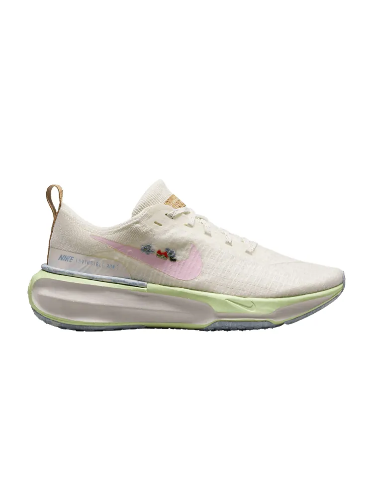 Кроссовки Nike ZoomX Invincible Run Flyknit 3 'Mushroom' — изображение 1 из 1, серый/розовый