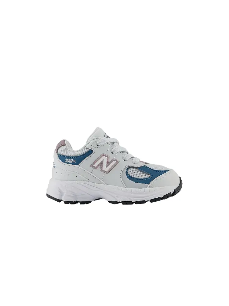 Кроссовки New Balance 2002R Toddler Quartz Grey Ice Wine — изображение 1 из 1, серый винный