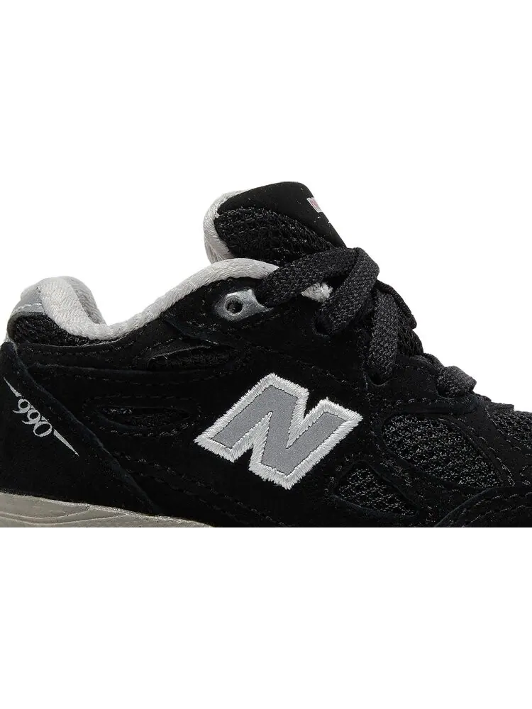 Кроссовки New Balance 990v3 Toddler 'Black' — изображение 2 из 8, черный