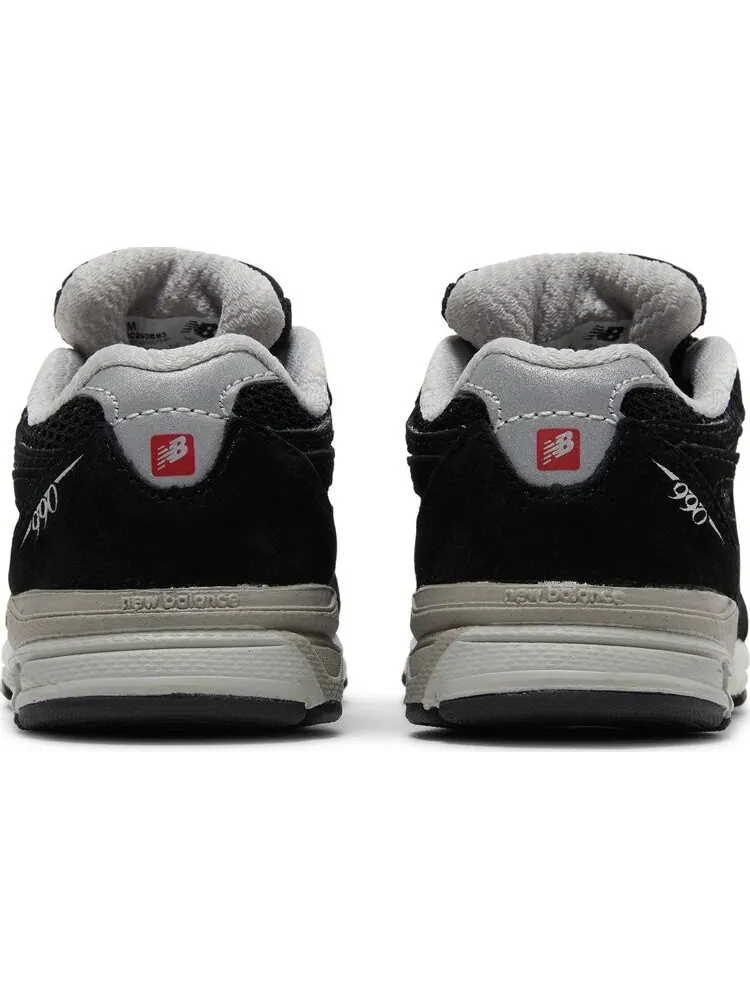 Кроссовки New Balance 990v3 Toddler 'Black' — изображение 6 из 8, черный