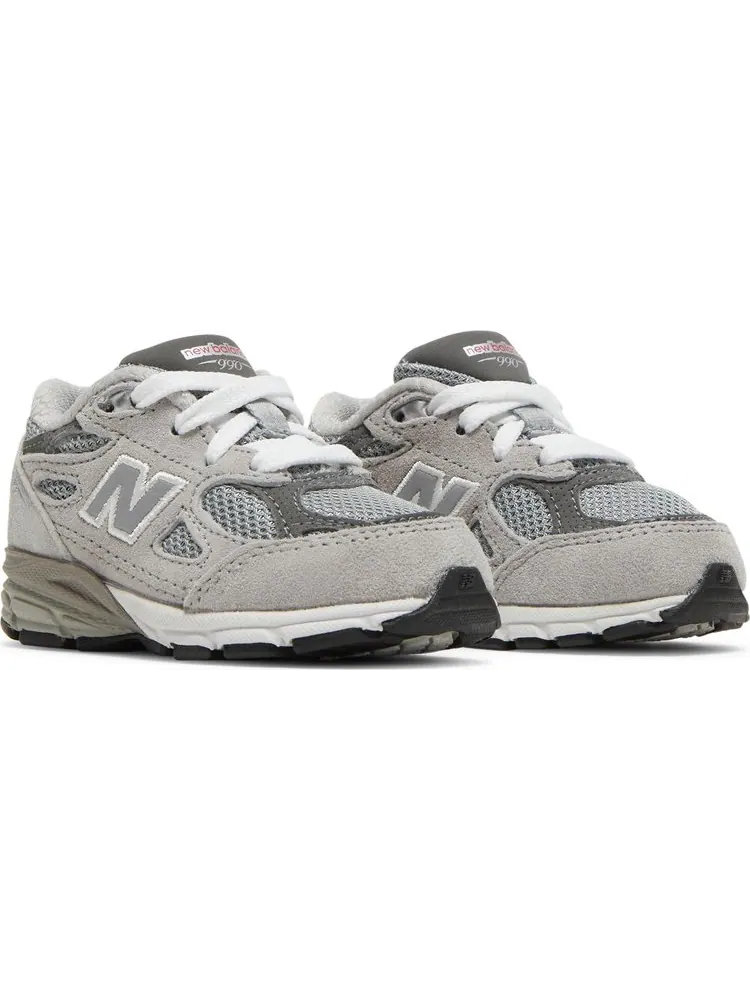 Кроссовки New Balance 990v3 Toddler 'Grey' — изображение 8 из 8, серый