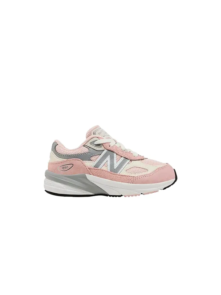 Кроссовки New Balance 990v6 Toddler Wide 'Pink Haze' — изображение 1 из 1, розовый/белый