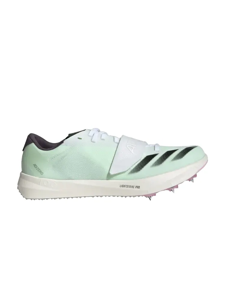 Кроссовки Adidas Adizero Triple Jump — изображение 1 из 1, зеленый черный