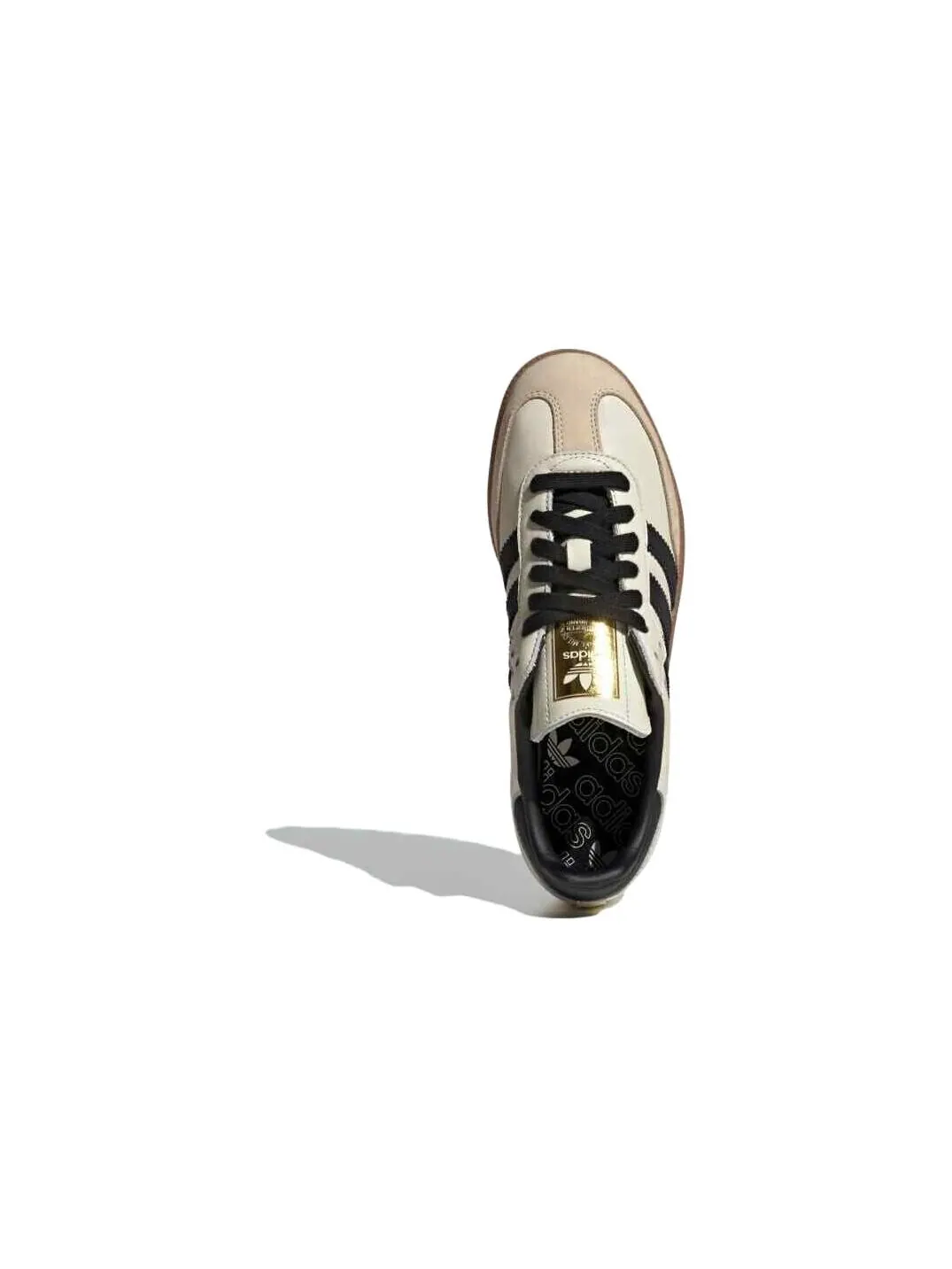 Кроссовки Adidas Originals Samba из натуральной кожи — изображение 5 из 5, бежевый