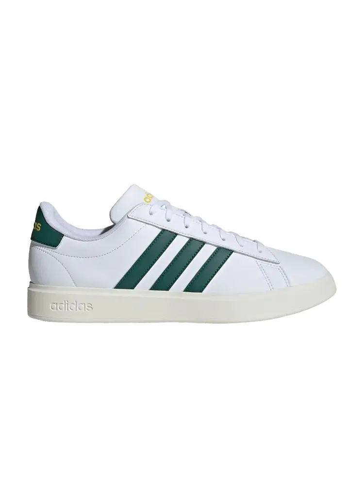 Кроссовки Adidas Grand Court — изображение 1 из 1, белый зеленый