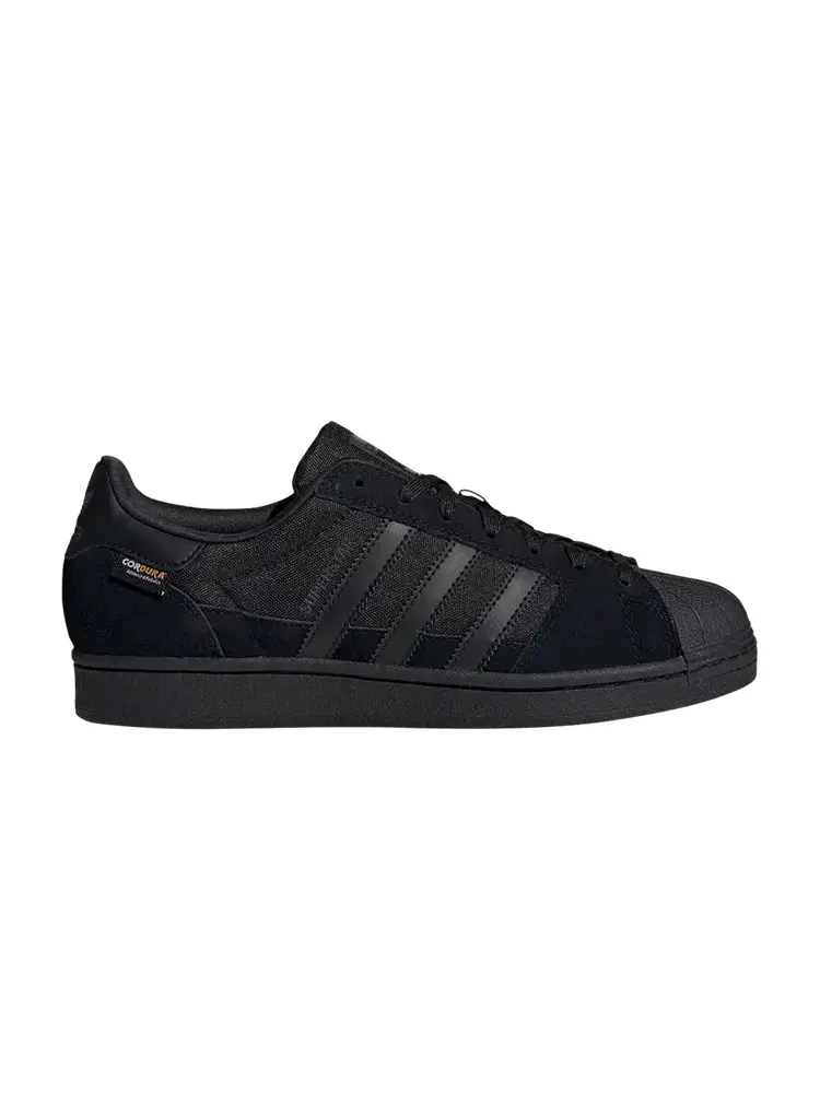 Кроссовки adidas Superstar 'Black Carbon Cordura' — изображение 1 из 1, черный/черный