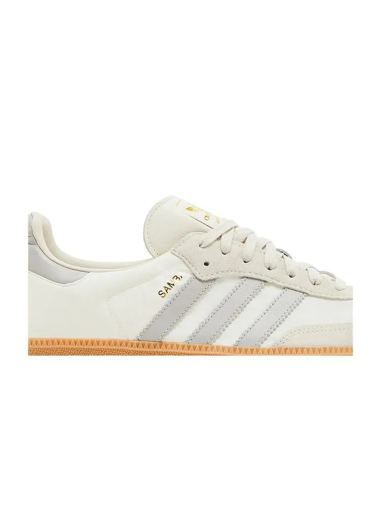 Кроссовки Samba OG 'Off White Grey' — изображение 2 из 8, белый серый