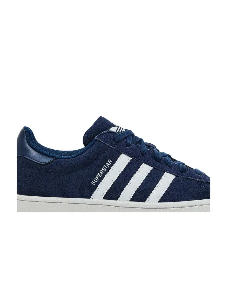 Кроссовки adidas Superstar 'Night Indigo' — изображение 3 из 9, индиго/белый/индиго