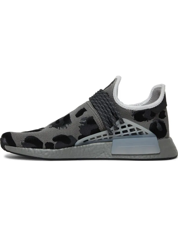 Кроссовки Adidas Pharrell x NMD Human Race 'Animal Print - Ash' — изображение 3 из 9, серый