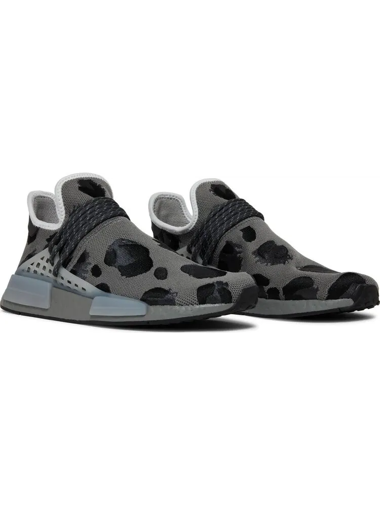 Кроссовки Adidas Pharrell x NMD Human Race 'Animal Print - Ash' — изображение 8 из 9, серый