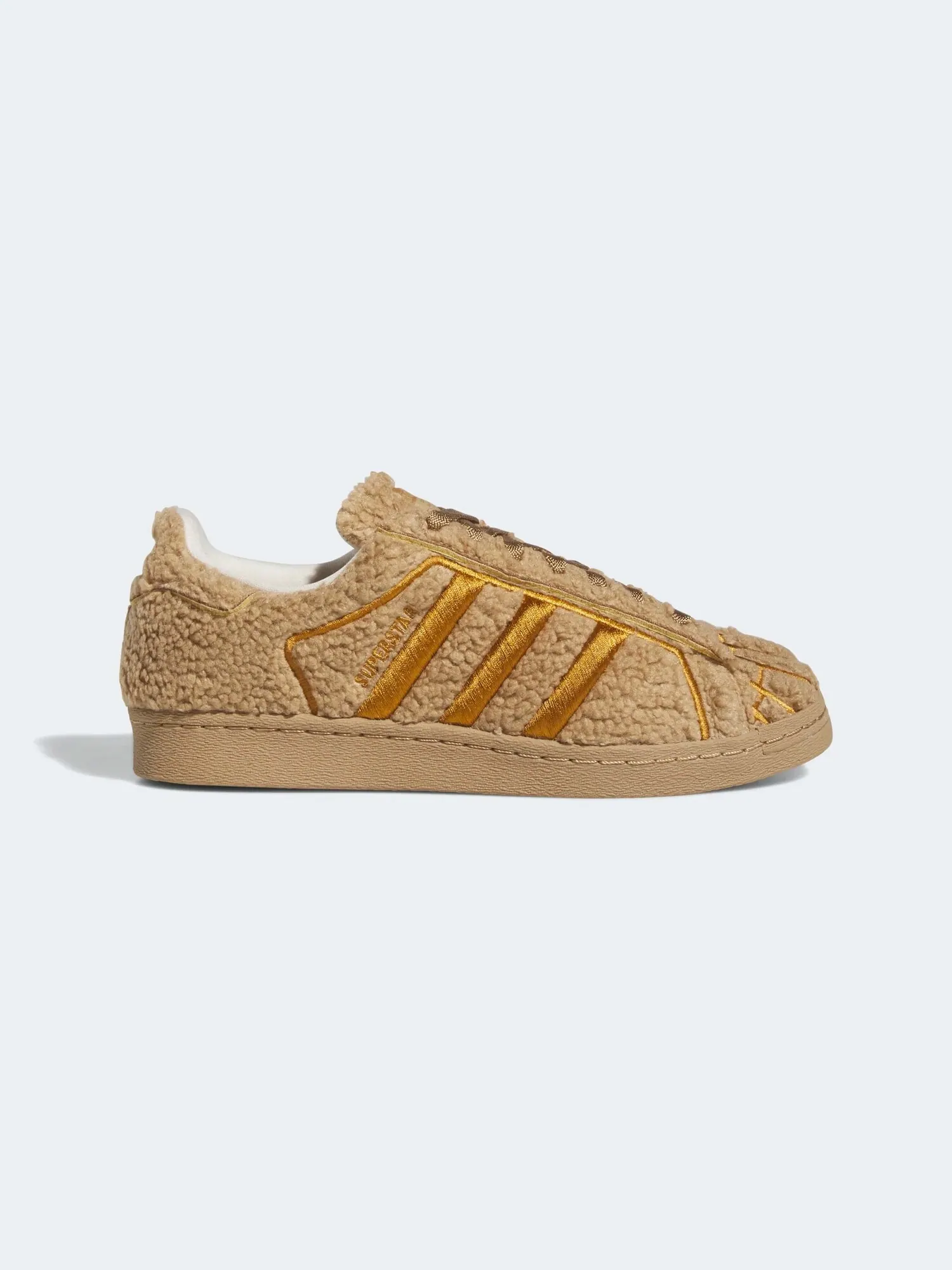 Кроссовки Adidas Superstar Concha Cardboard — изображение 1 из 8, коричневый