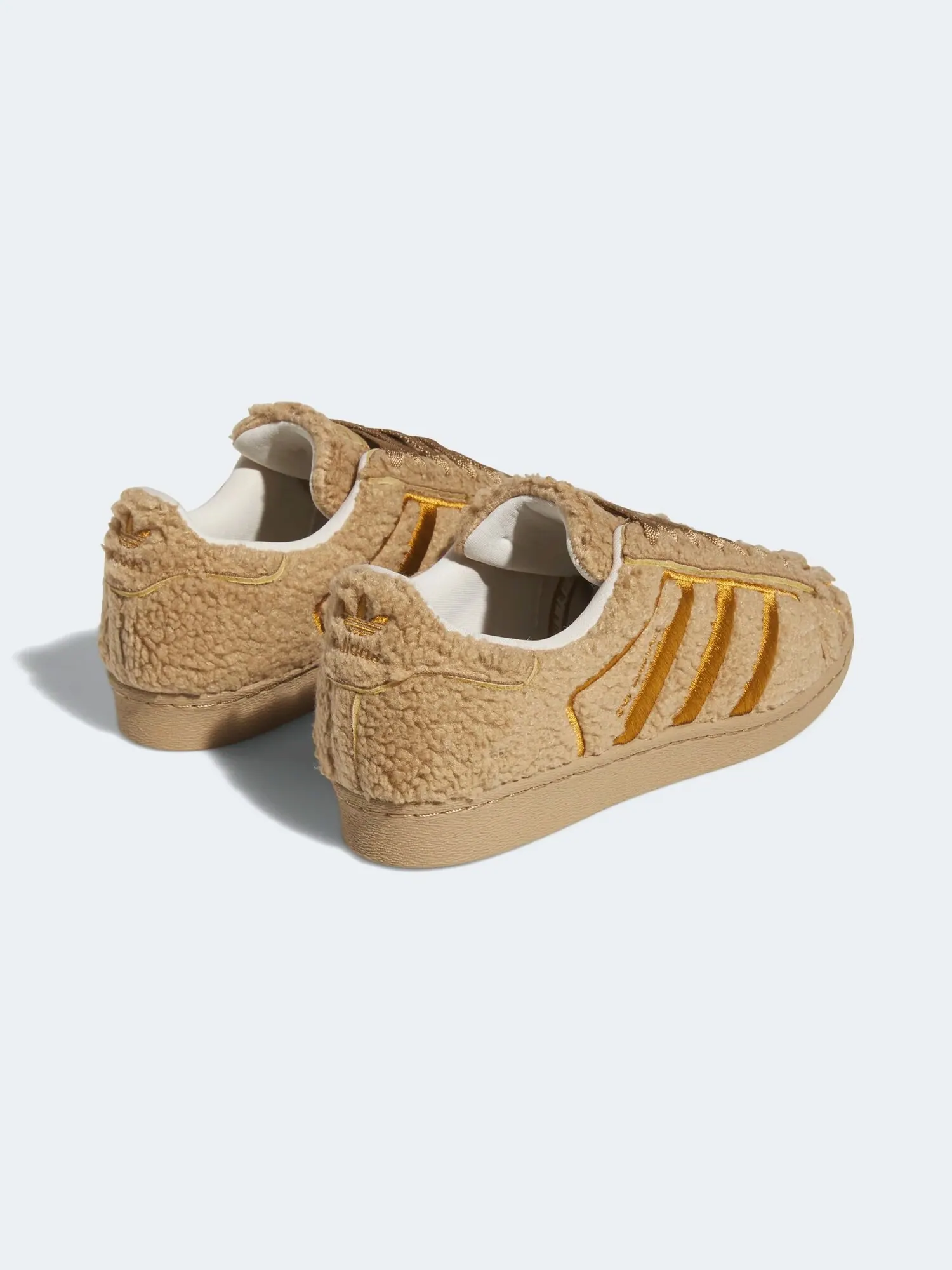 Кроссовки Adidas Superstar Concha Cardboard — изображение 5 из 8, коричневый