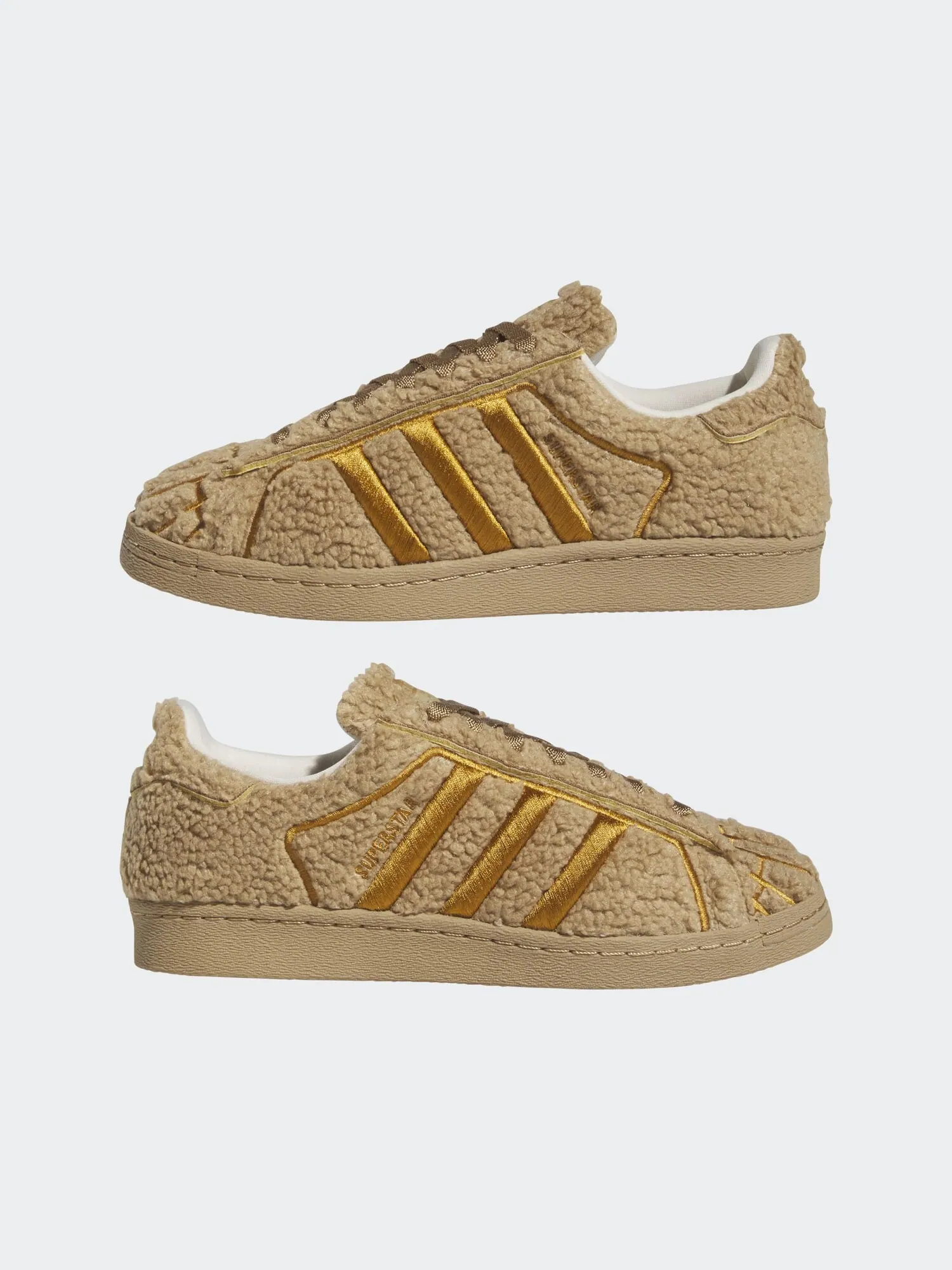 Кроссовки Adidas Superstar Concha Cardboard — изображение 7 из 8, коричневый