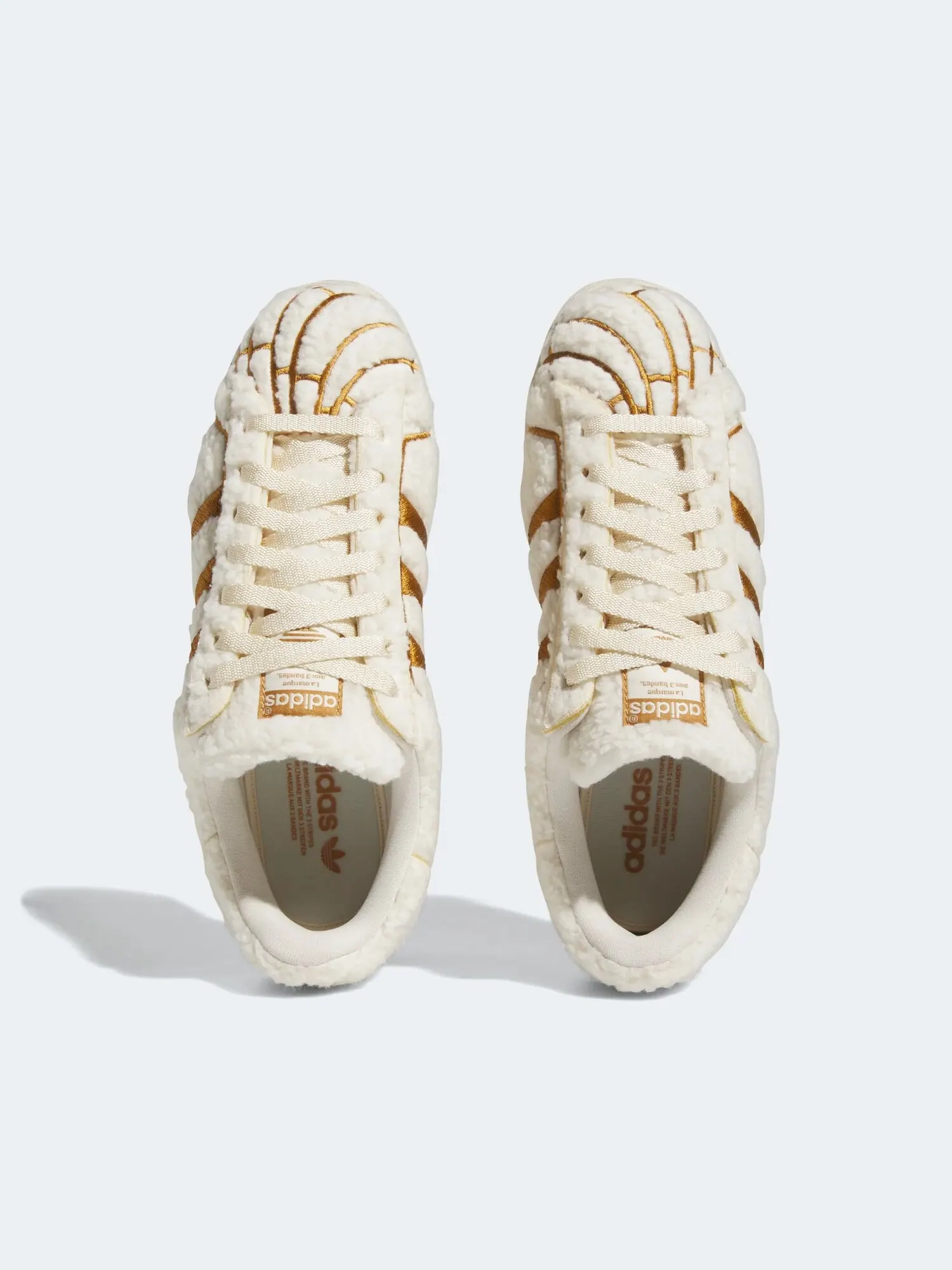 Кроссовки Adidas Superstar Concha Wonder White — изображение 2 из 9, кремовый