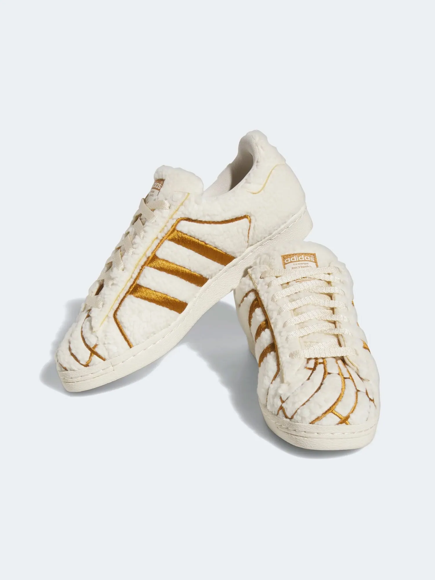Кроссовки Adidas Superstar Concha Wonder White — изображение 4 из 9, кремовый