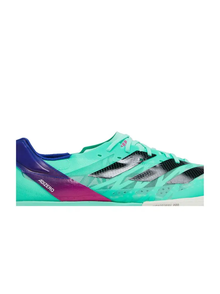 Кроссовки Adizero Prime SP 2.0 'Pulse Mint Lucid Blue' — изображение 2 из 8, синий