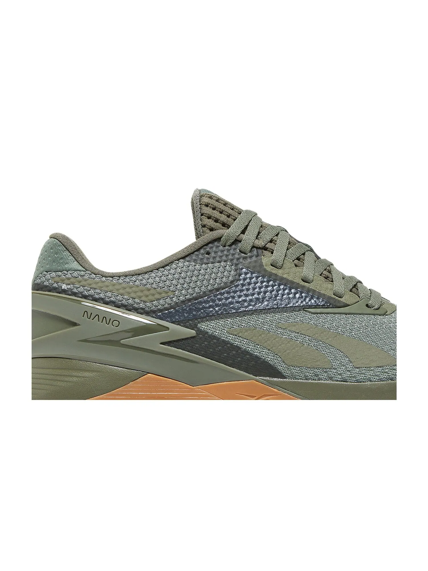 Кроссовки Nano X3 Reebok — изображение 2 из 8, зеленый//черный