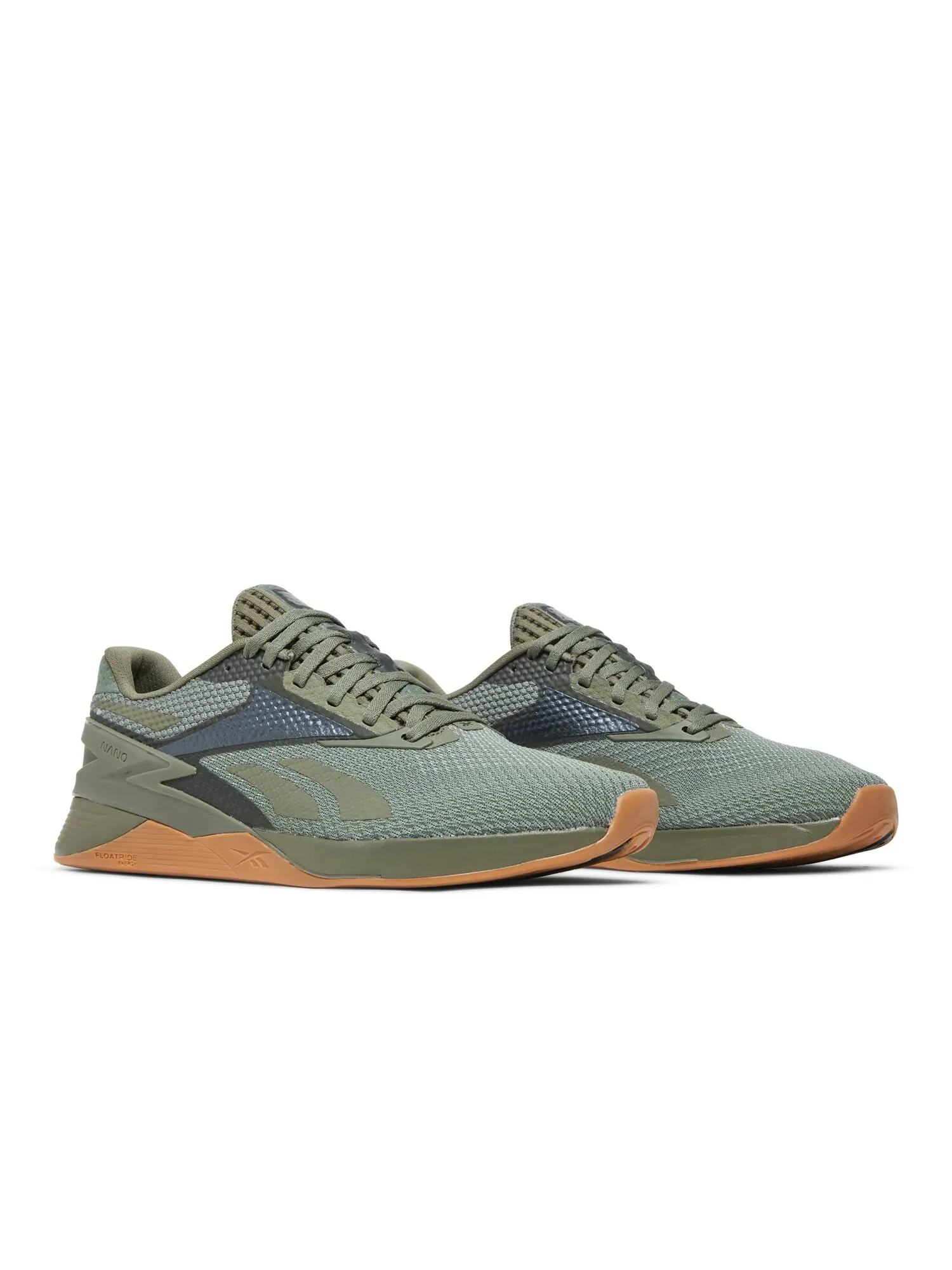 Кроссовки Nano X3 Reebok — изображение 8 из 8, зеленый//черный
