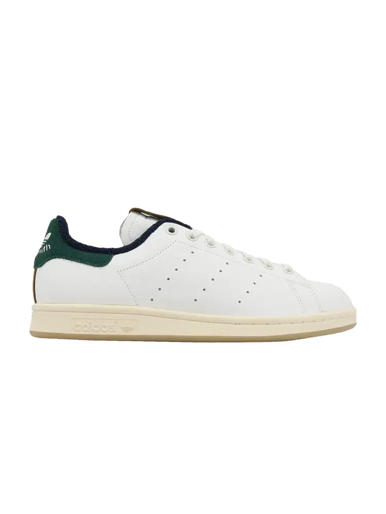 Кроссовки adidas Stan Smith Luxe 'Chalk Collegiate Green Gum' — изображение 1 из 1, белый/зеленый/белый