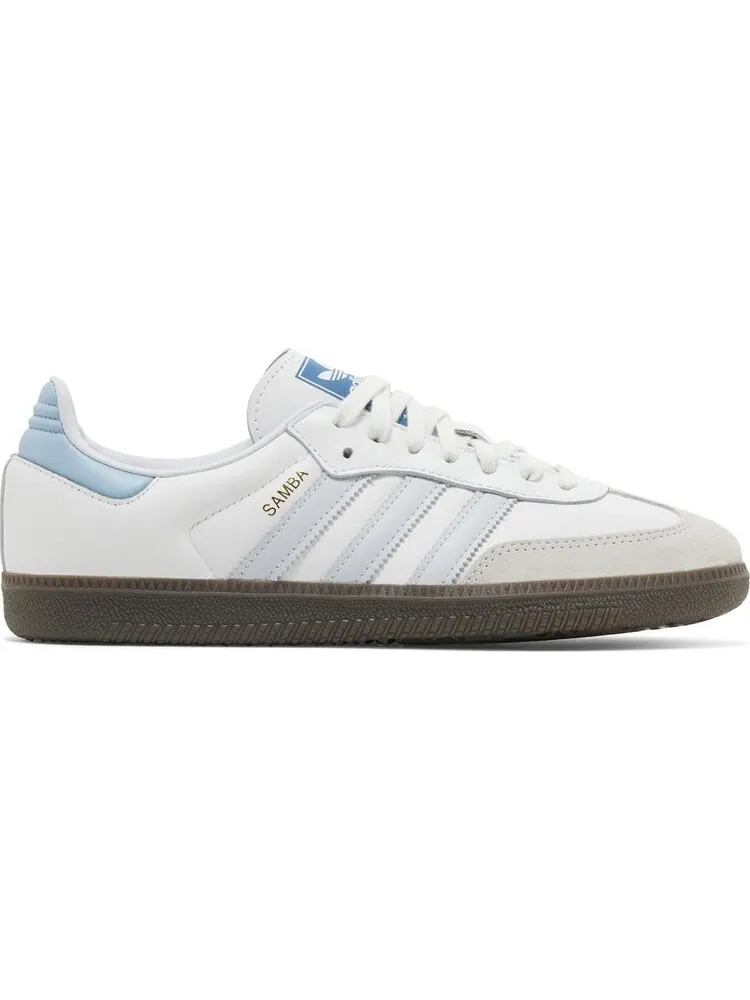 Кроссовки Samba OG 'White Halo Blue' — изображение 1 из 4, белый