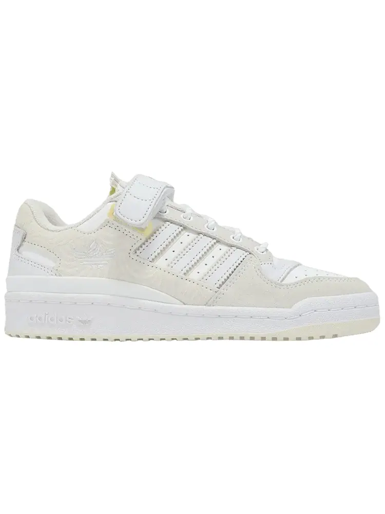 Кроссовки adidas Wmns Forum Low 'Off White Almost Yellow' — изображение 1 из 1, белый желтый