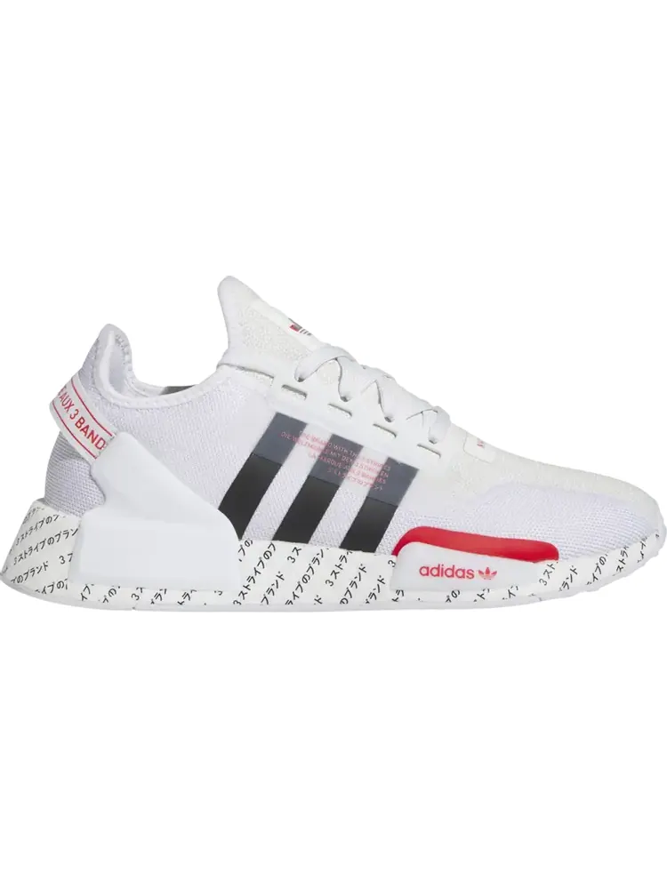 Кроссовки NMD_R1 V2 'Japanese Print - White Red' — изображение 1 из 1, белый