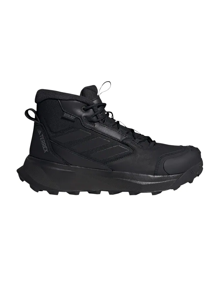 Кроссовки Terrex Winter Leather Mid Rain.RDY Cold.RDY 'Black Grey' — изображение 1 из 1, черный серый