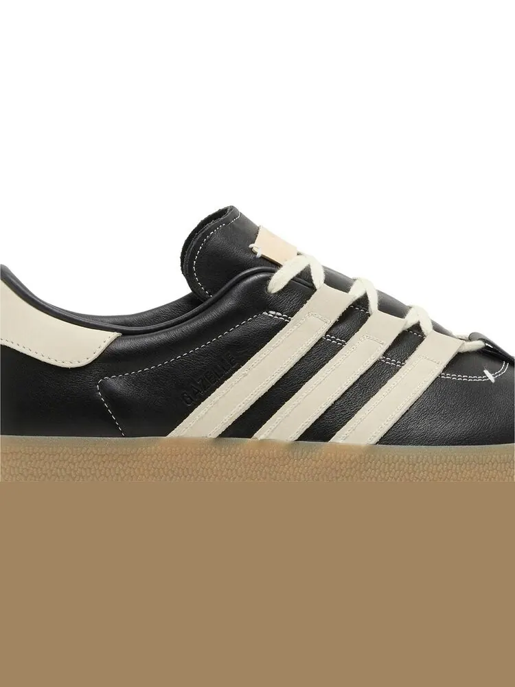 Кроссовки Foot Industry x Gazelle 'Black Cream White' — изображение 2 из 4, черный