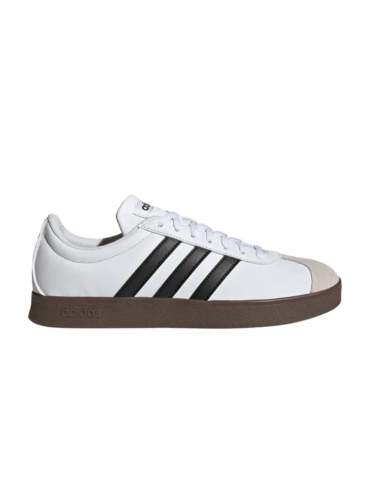 Кеды adidas Wmns VL Court Base 'White Black Gum' — изображение 1 из 1, белый/черный/серый