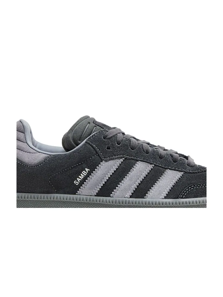 Кроссовки Samba XLG 'Carbon Grey' — изображение 2 из 8, серый