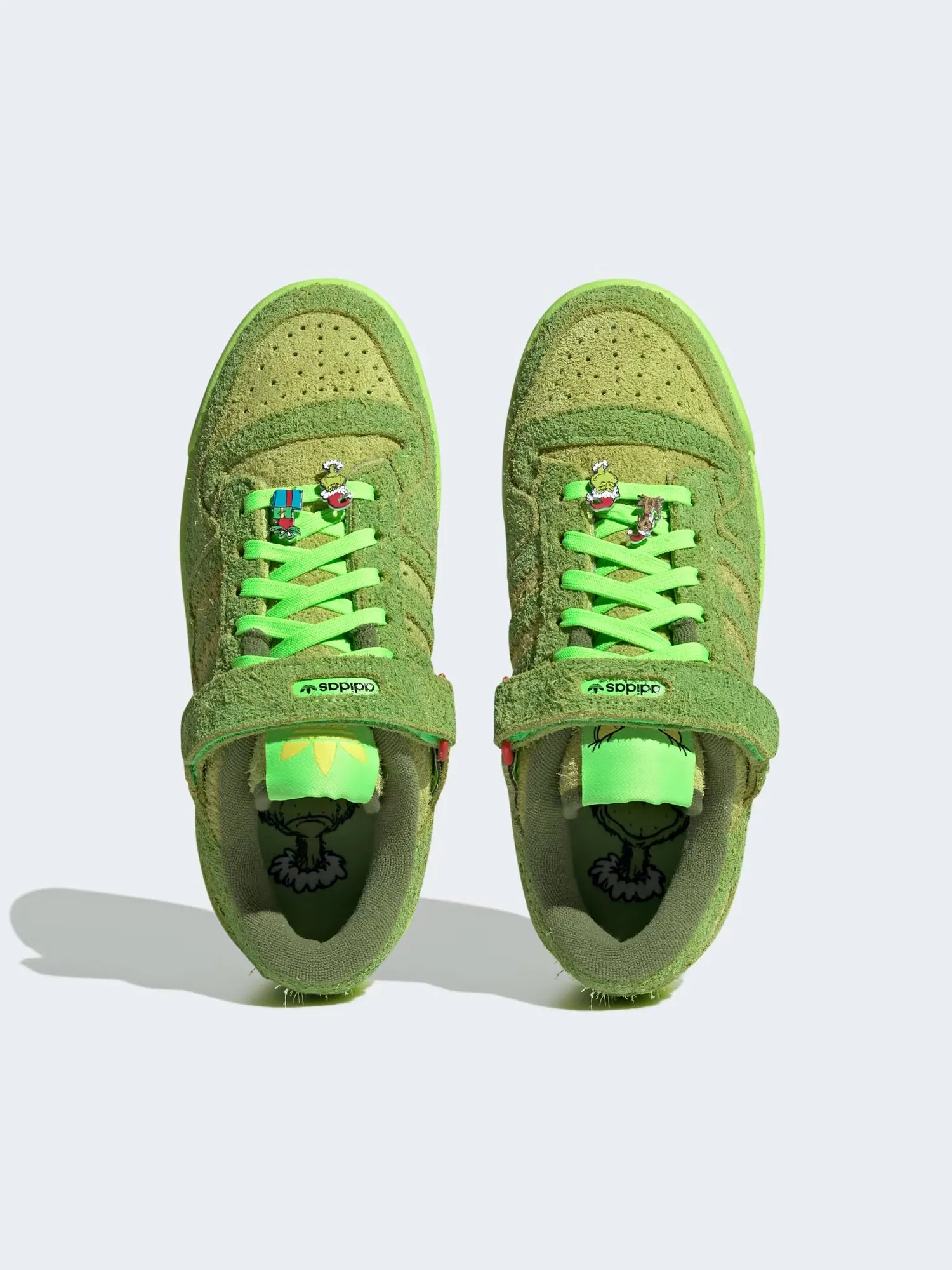 Кроссовки детские Adidas Forum Low x Dr. Seuss 'Grinch' — изображение 2 из 11, зеленый
